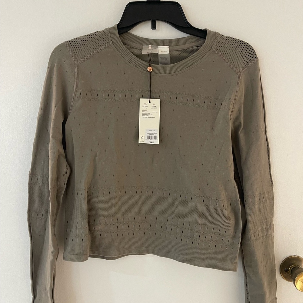 Calia Pointelle Seamless Long Sleeve